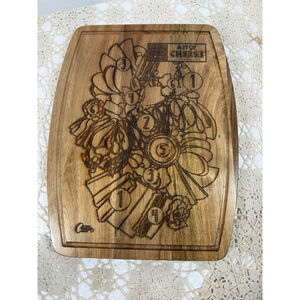 Wisconsin Art of Cheese Festival Engraved Charcuterie Board